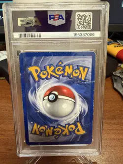 2002 Pokemon Neo Destiny Light Dragonite Holo 14/105 Holo Rare PSA 1 with Swirl! - Image 4