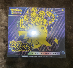 Pokemon TCG Scarlet & Violet Surging Sparks Elite Trainer Box 2024 - Image 1