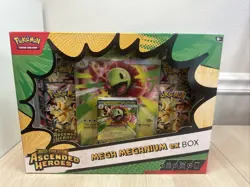 Pokemon TCG: Mega Evolution Ascended Heroes Mega Meganium ex Box Factory-Sealed - Image 1