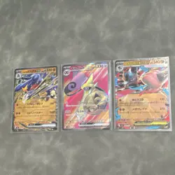 Pokemon TCG Japanese Holo Cynthia's Garchomp ex Mega Lucario ex Aegislash Lot 3 - Image 1