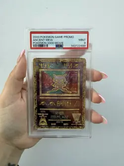 Pokemon TCG 2000 Ancient Mew Holo Card Movie Promo Edition, PSA 9 - Image 1