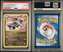 PSA 8 NM-MT Salamence 64/101 B&W Plasma Blast Holo Pokemon Card - Image 3
