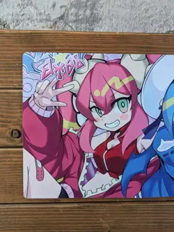 Anime Yu-Gi-Oh! Playmat Live Twin Kisikil & Lilla CCG TCG Trading Card Game Mat - Image 2