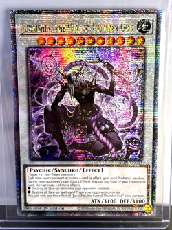 Juraishin, the Cursed Thunder God QCR Yugioh TCG Card - ALIN-EN043 - 1st Ed NM - Image 1