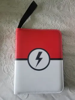 400 Pocket TCGames Pokemon Card Binder Lightning Pokeball - Image 1