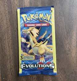 2016 Pokemon TCG: XY Evolutions 3-Card Dollar Store Booster Pack (Charizard Art) - Image 1