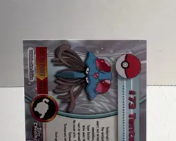 Pokemon #73 Tentacruel Card TEKNO Topps Chrome 2000 TV Animation RARE - Series 1 - Image 4