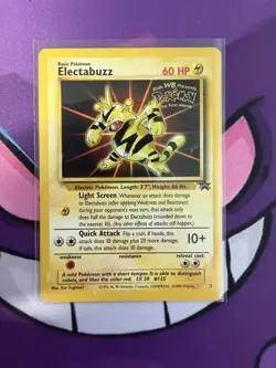 Pokemon Electabuzz Black Star Promo 2 WOTC Vintage 1999 Pokemon Card - Image 1
