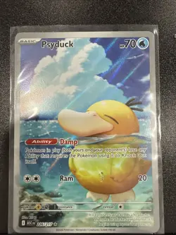 Psyduck 226/217 Illustration Rare Ascended Heroes Pokemon Card TCG NM - Image 1