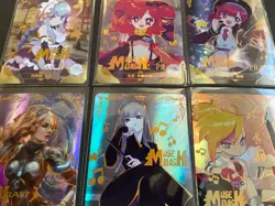 WES - Goddess Story Card 2M02 PR Card Lot - 6 Cards! Anime Maid Game Bikini OOP - Image 1