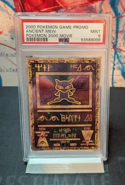 Pokemon 2000 Movie Ancient Mew Holo Promo PSA 9 English - Image 1