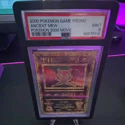 Pokemon Ancient Mew 1 Pokemon 2000 Movie Promo Holo PSA 9 Mint - Image 1