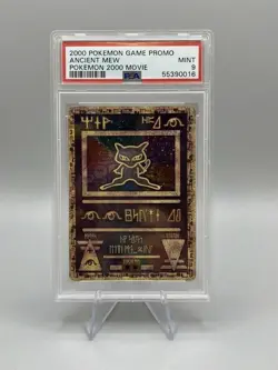 2000 POKEMON GAME MOVIE POKEMON 2000 MOVIE ANCIENT MEW PSA 9 - Image 1