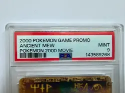 2000 Pokemon Ancient Mew Movie Promo PSA 9 Mint Vintage Holo - Image 3