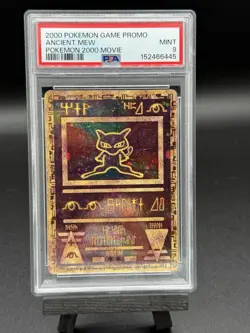 ANCIENT MEW 2000 POKEMON MOVIE PROMO PSA 9 MINT (NEW CERT + VERY CLEAN) - Image 1