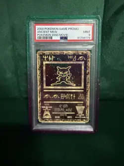2000 Pokemon Ancient Mew Movie Promo PSA Mint 9 - Image 1