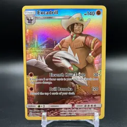 Pokemon Excadrill 246/236 SM - Cosmic Eclipse Secret Rare NM - Image 1