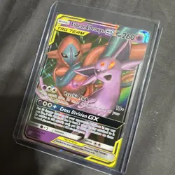 Pokemon Espeon & Deoxys GX TAG TEAM Holo Unified Minds 72/236 NM - Image 2