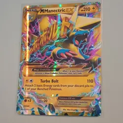 The Pokemon Company M Manectric EX 120/119 XY Phantom Forces Secret Holo ENG - Image 1
