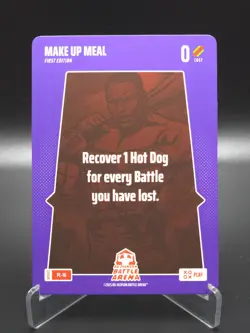 Make Up Meal 2025 Bo Jackson Battle Arena Alpha Update Play Card SSP #PL-16 - Image 1