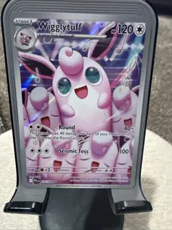 Pokemon Wigglytuff Full Art Secret Rare Phantasmal Flames 105/094 PSA 10 Quality - Image 1