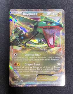 Rayquaza EX - 85/124 - Pokemon Dragons Exalted Black & White Ultra Rare TCG M - Image 4