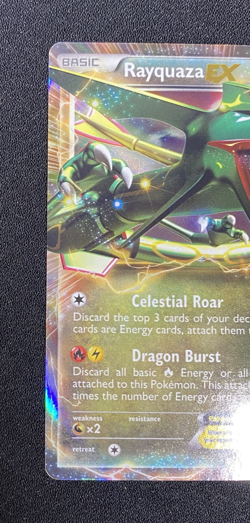 Rayquaza EX - 85/124 - Pokemon Dragons Exalted Black & White Ultra Rare TCG M - Image 5