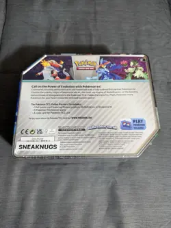 POKEMON TCG MEOWSCARADA EX SKELEDIRGE TIN PROMO PALDEA SCARLET & VIOLET 10 PACKS - Image 3