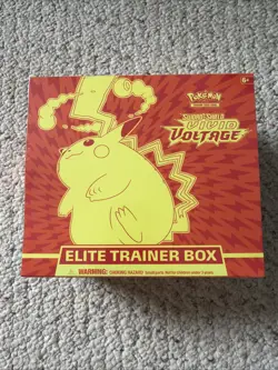 Pokemon TCG Sword & Shield Vivid Voltage Elite Trainer Box ETB Factory Sealed - Image 1