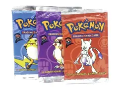 3 Packs - Pokemon Base set 2 booster pack / Blister pack Wizards Nintendo. - Image 1