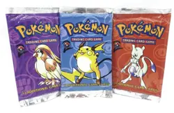 3 Packs - Pokemon Base set 2 booster pack / Blister pack Wizards Nintendo. - Image 5