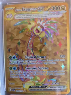 ALOLAN EXEGGUTOR ex HYPER RARE 2024 Pokemon SSP EN #248- PSA MINT 9 - Image 2