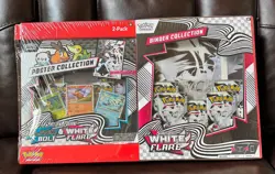 Pokemon Black Bolt and White Flare Binder + Poster Collection Sam's Club Bundles - Image 1