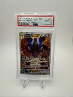 Pokemon Lucario VSTAR Promo Full Art Holo Crown Zenith SWSH291 BSP ETB - PSA 10 - Image 1