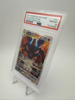 Pokemon Lucario VSTAR Promo Full Art Holo Crown Zenith SWSH291 BSP ETB - PSA 10 - Image 5
