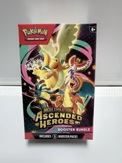 Pokemon Mega Evolution Ascended Heroes Boost Bundle New Sealed - Image 1