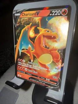2022 Pokemon Charizard V 017/172 Ultra Rare Sword Shield Brilliant Stars NM - Image 5