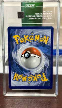 2025 Pokemon Mega Evolution Stamped 133/132 Bulbasaur IR TAG 10 (956) - Image 2