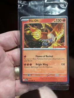 Ho-Oh 010/086 GameStop Stamped Sealed Promo - Pokemon Chaos Rising - Image 1