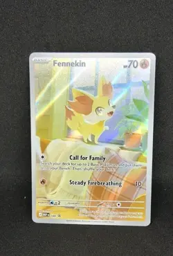 Pokemon TCG: Chaos Rising ETB Black Star Promo - Fennekin (MEP 080) Full Art B - Image 1