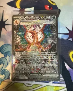 The Pokemon Company Charizard ex 223/197 Obsidian Flames SIR Tera Full Art Holo - Image 1
