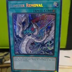 3x LP Limiter Removal (Alt. Art) - MP24-EN057 - Prismatic Secret Rare 1st Ed - Image 1