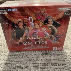Bandai Namco One Piece Card Game EB-03 Heroines Collection Extra Booster Box - Image 1