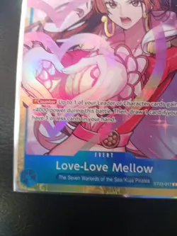 One Piece ST03-017 Love-Love Mellow Premium Boa Hancock Vol. 1 Parallel 💎📈💎📈 - Image 5