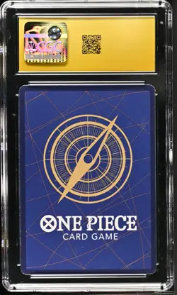 One Piece Nami OP08-106 Alt Art English CGC 10 Pristine BLACK LABEL WAIFU - Image 2