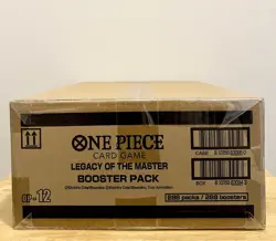 One Piece TCG OP-12 Legacy of the Master Booster Box Case FACTORY SEALED - Image 2
