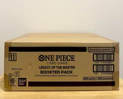 One Piece TCG OP-12 Legacy of the Master Booster Box Case FACTORY SEALED - Image 3