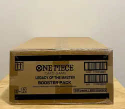 One Piece TCG OP-12 Legacy of the Master Booster Box Case FACTORY SEALED - Image 4