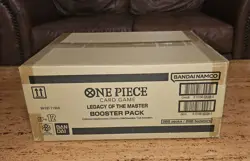One Piece TCG OP-12 Legacy of the Master Booster Box Case FACTORY SEALED - Image 1
