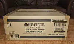 One Piece TCG OP-12 Legacy of the Master Booster Box Case FACTORY SEALED - Image 2